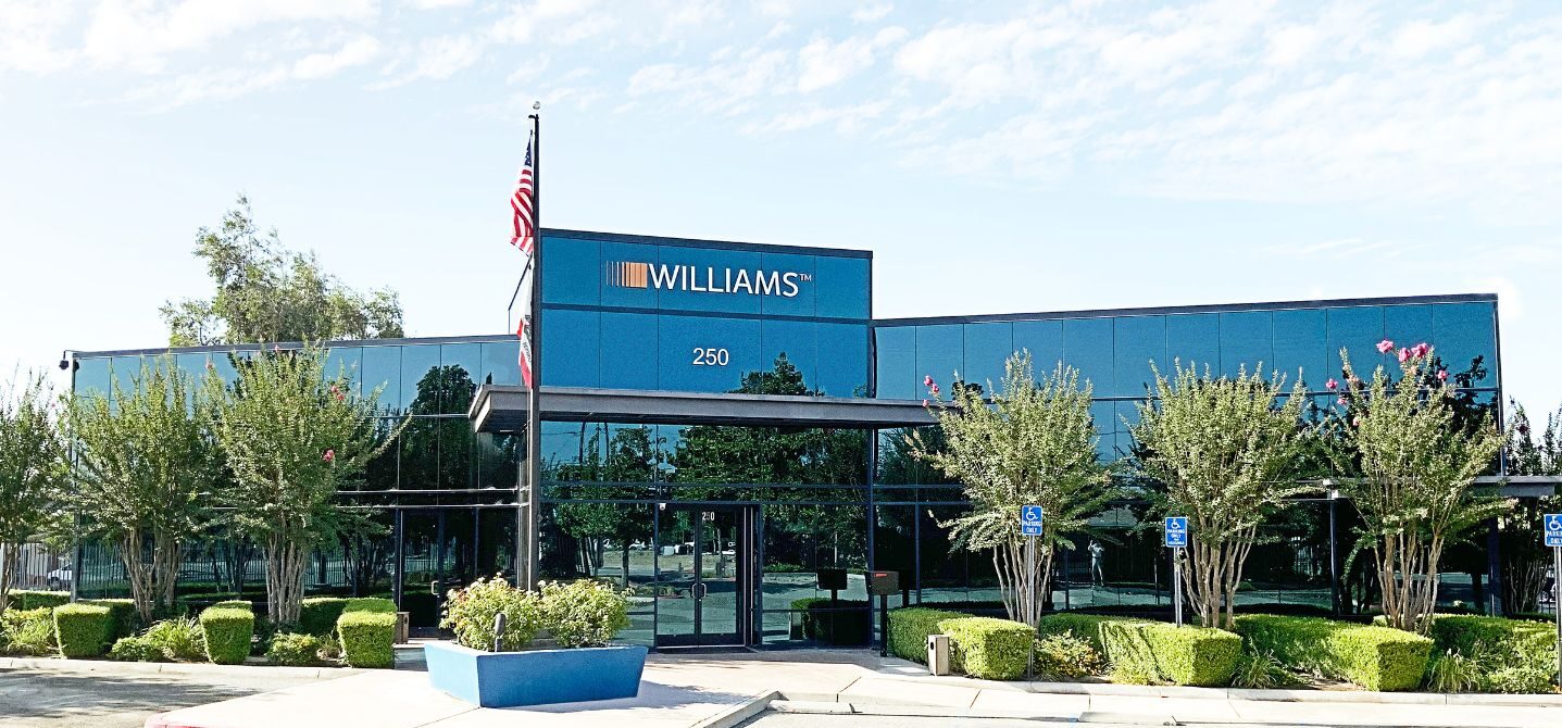 Williams front of building