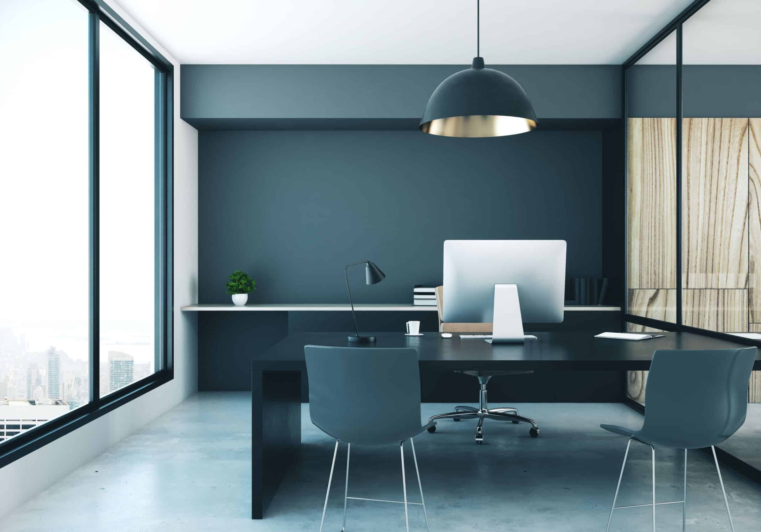 Grey-OfficeSpace | Williams Open office space