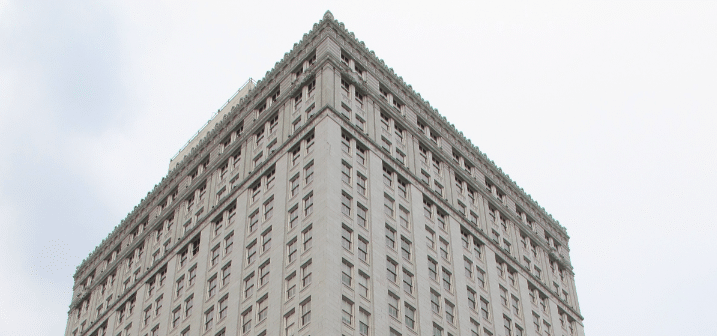 exterior of the atlantic building